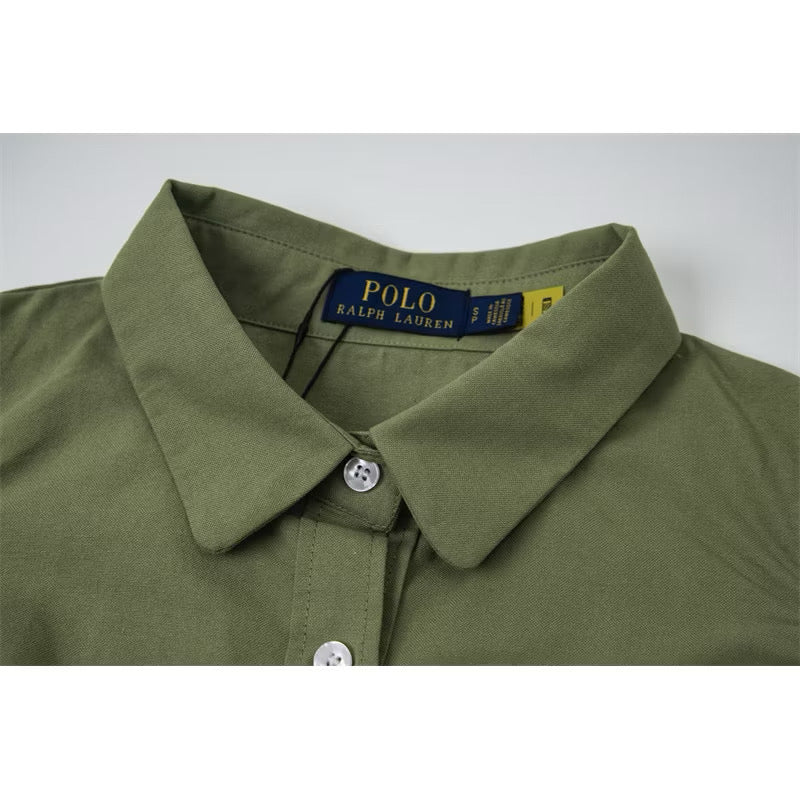 [New] Ralph Lauren Belted Shirt Dress