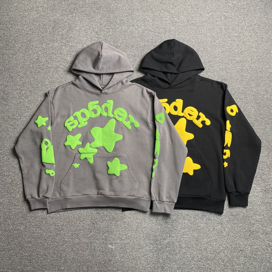 [New] Spider 555 'Stars' Hoodie