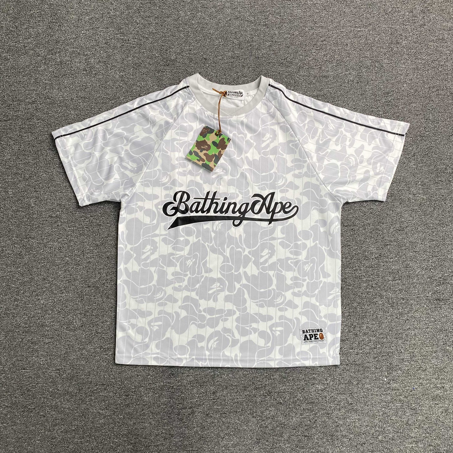 [New] Bape ‘93’ Football Jersey Tee