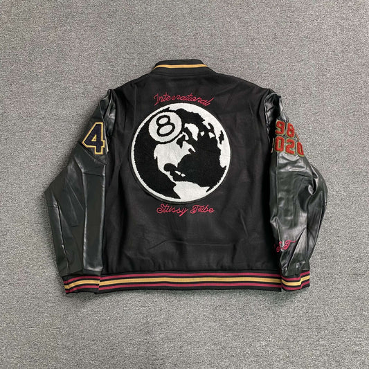 [New] Stussy '40th Anniversary' Varsity Jacket