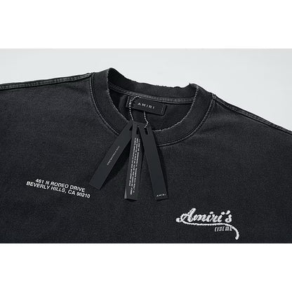 [New] Amiri 'Cinema' Washed Tee
