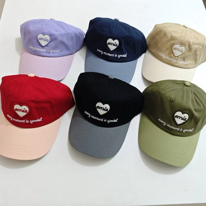 [New] Emis Heart Two Tone Cap