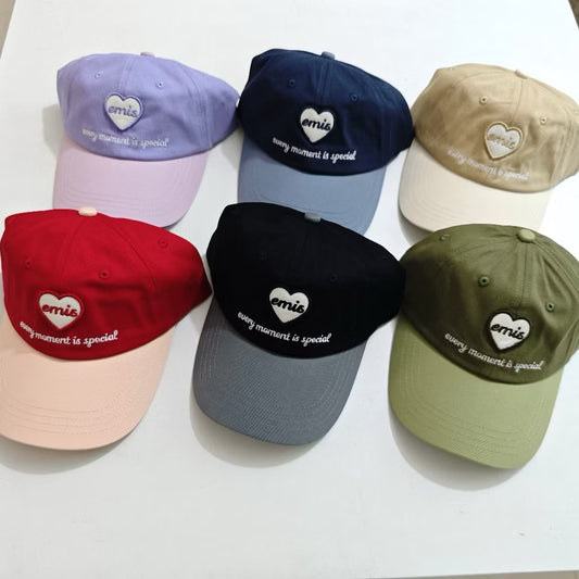 [New] Emis Heart Two Tone Cap
