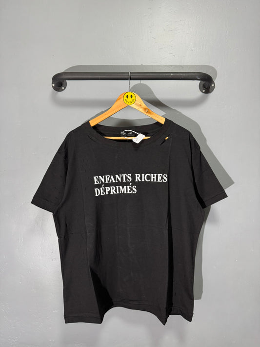 [New] Enfants Riches Deprimes Ripped Tee (Black)