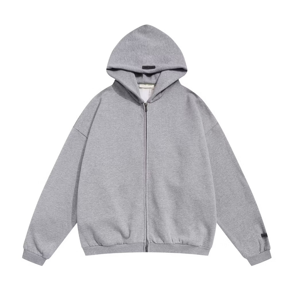 [New] Essentials Fear of God Zip Up Hoodie