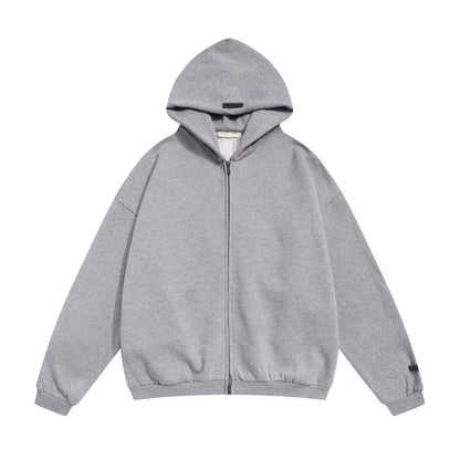 [New] Essentials Fear of God Zip Up Hoodie