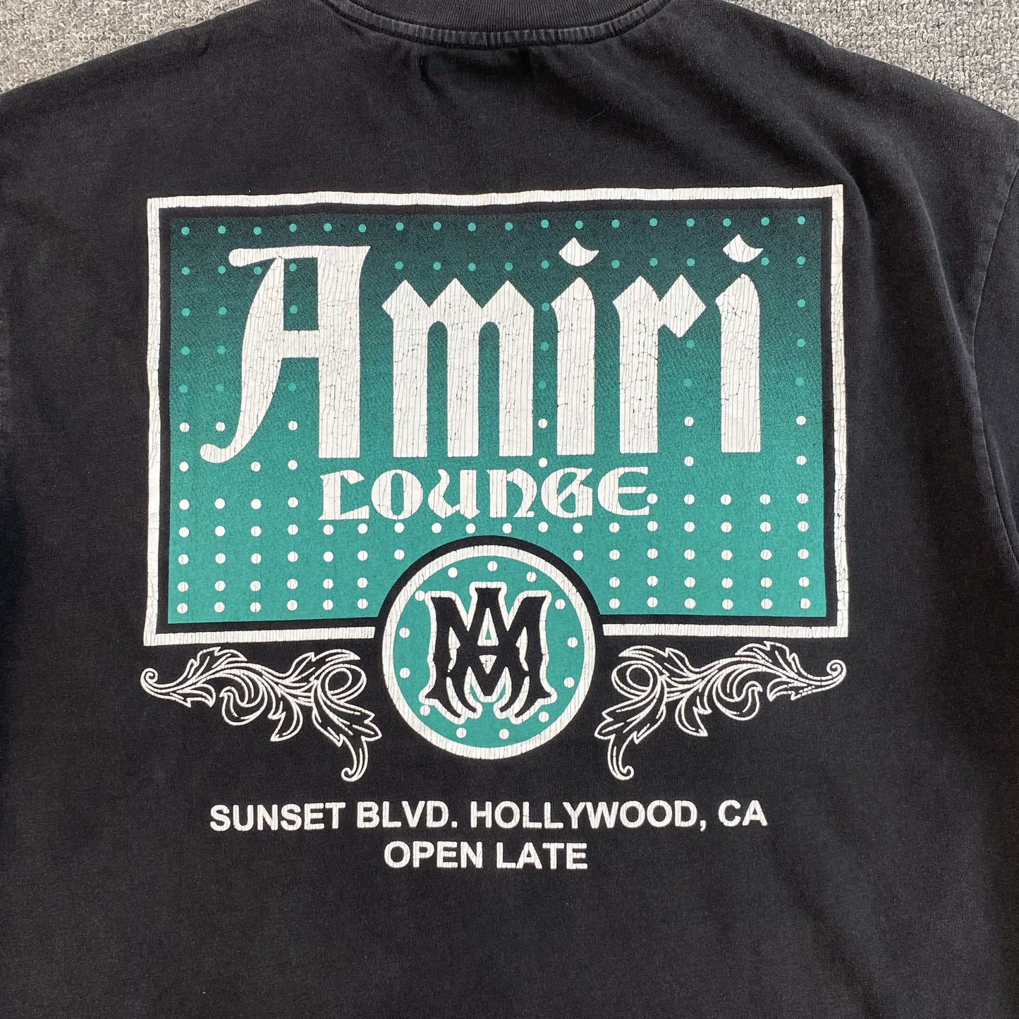 [New] Amiri 'Lounge' Washed Tee
