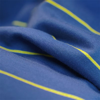 [New] MiuMiu Striped Pocket Tee (Blue)