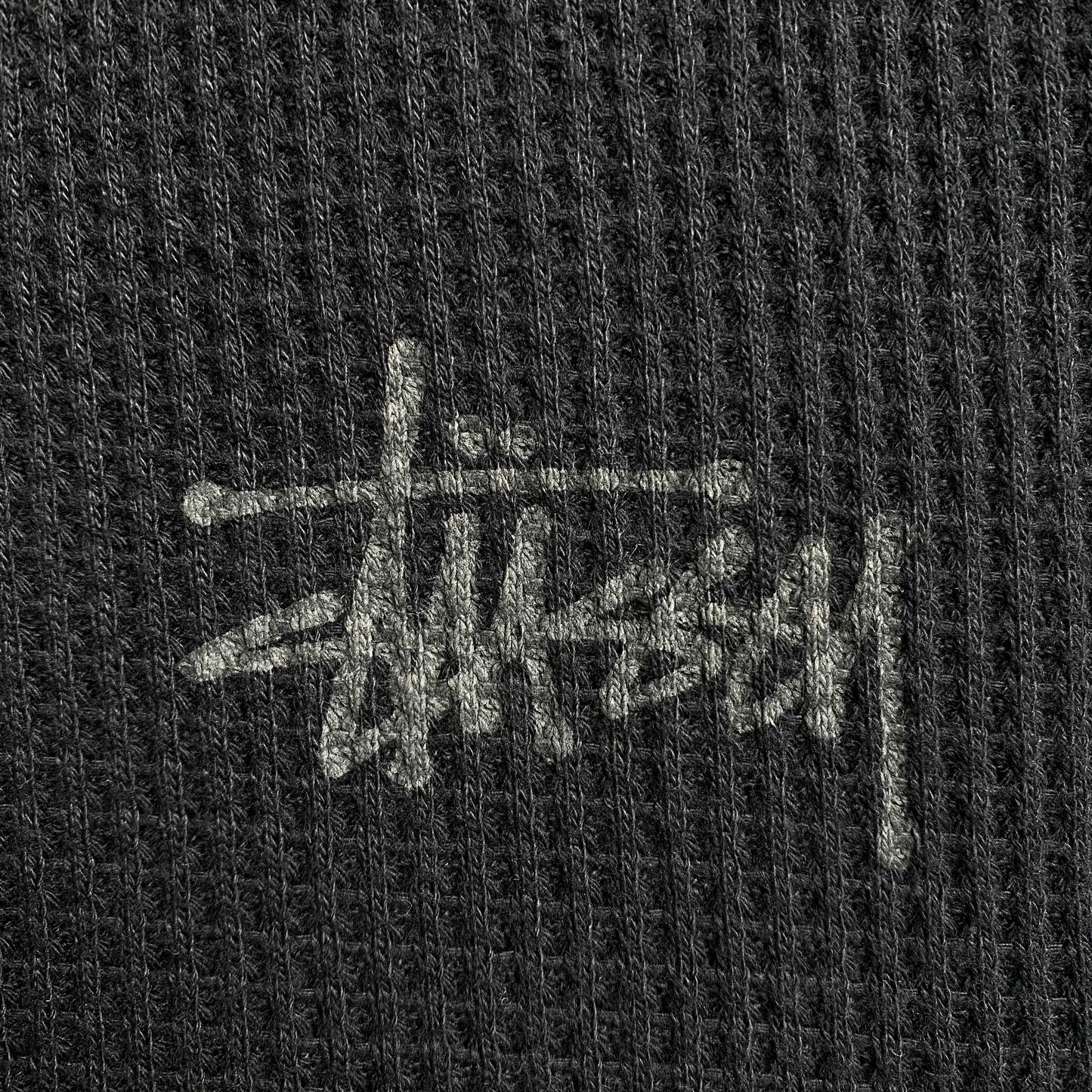 [New] Stussy Waffle Longsleeve Tee