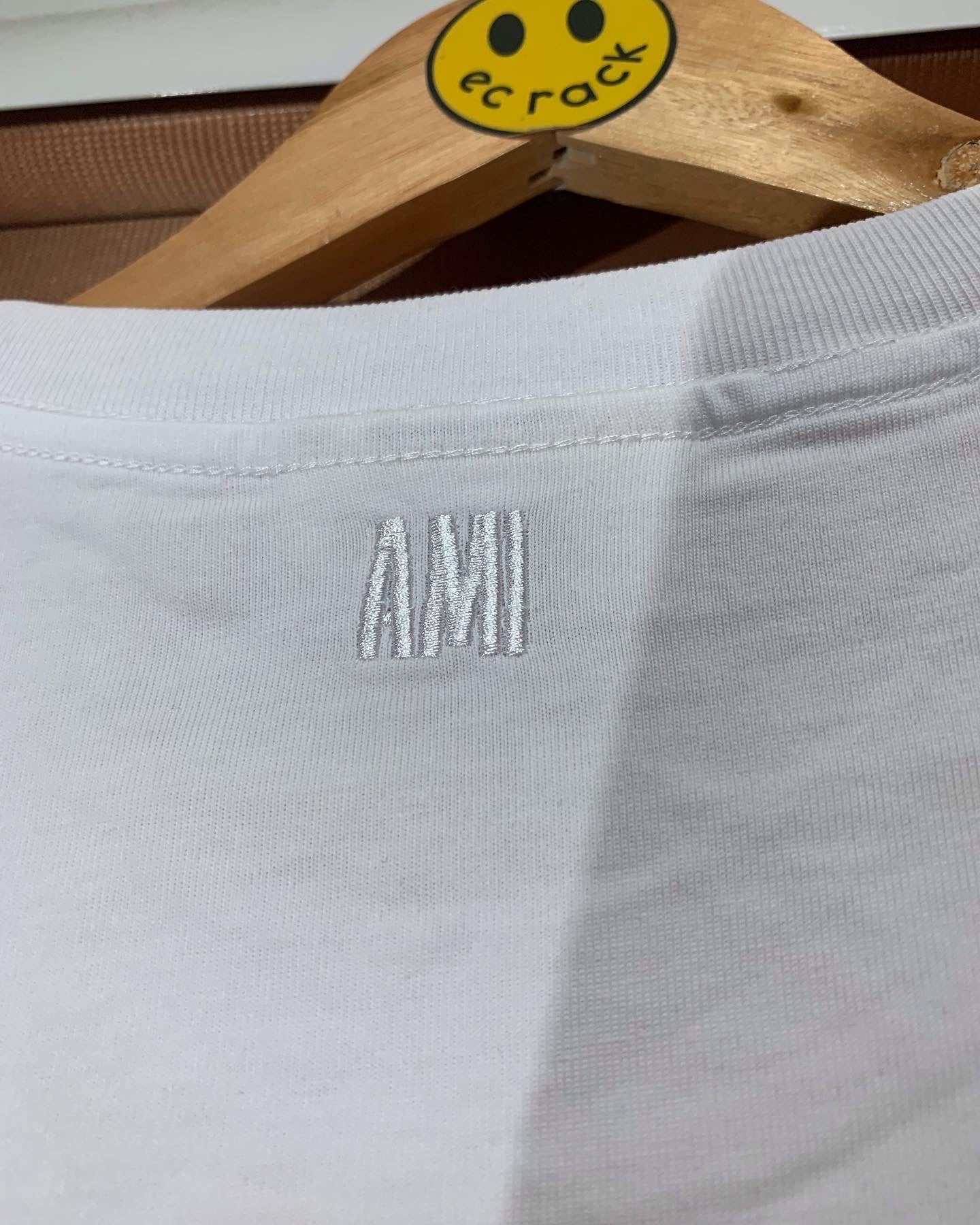 Ami Heart Logo Tee (White)