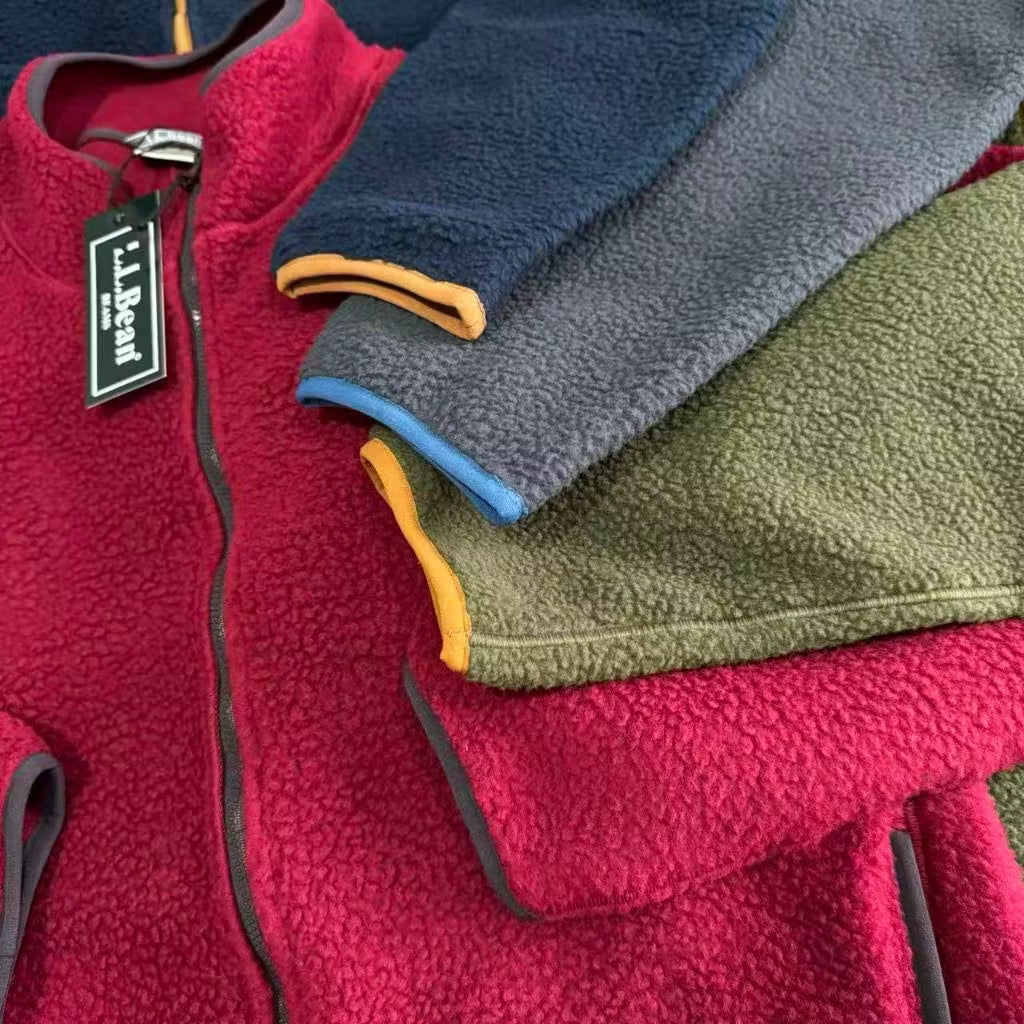 [New] LL Bean Zip Up Fleece Sweater