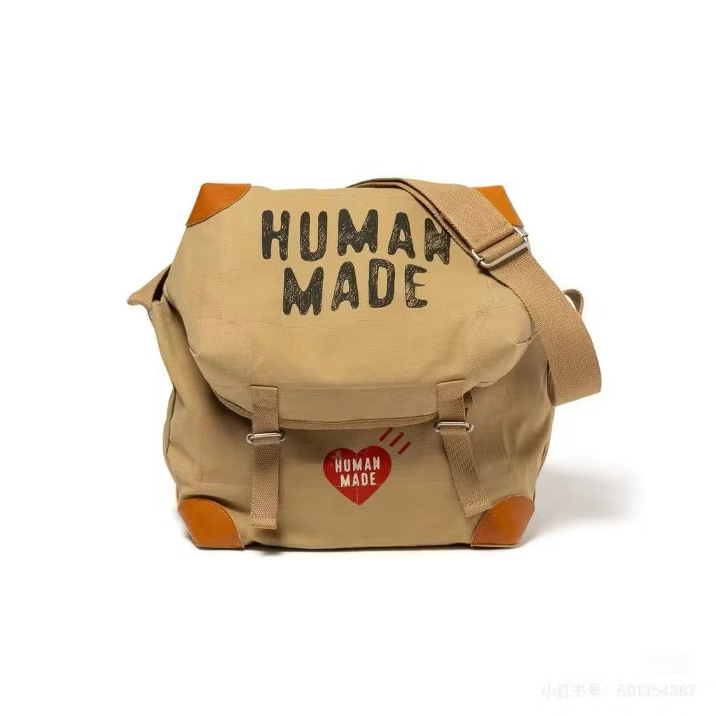 [New] Human Made Canvas Sling Bag