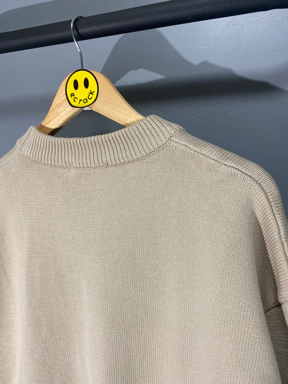 [New] Ami Knitted Sweatshirt (Beige)