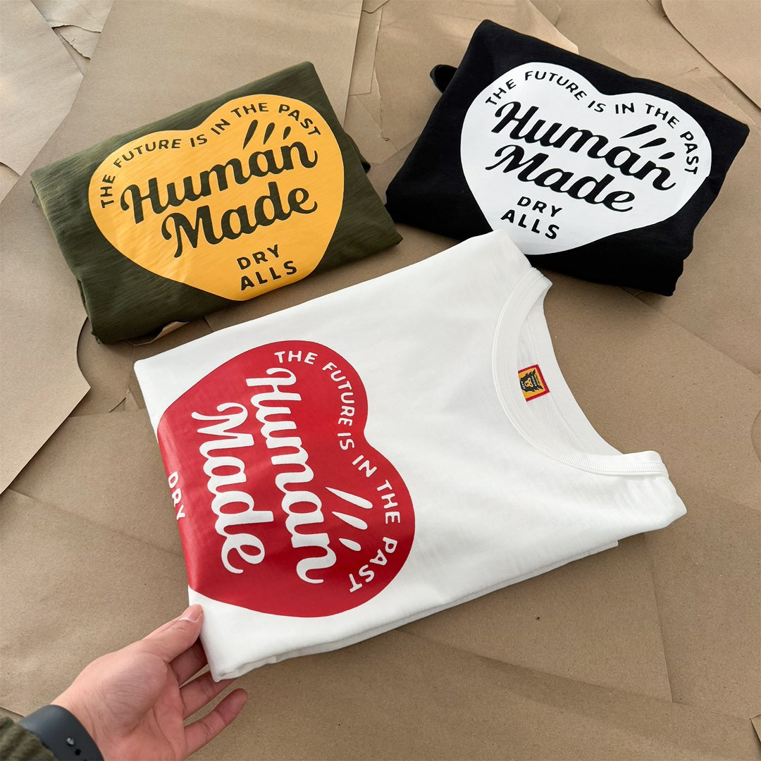 [New] Human Made Graphic Heart Longsleeve Tee