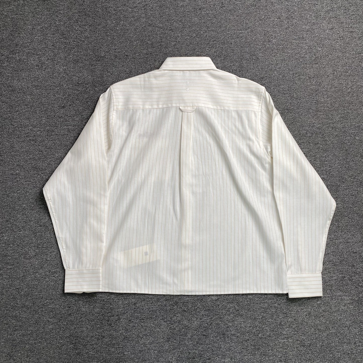 [New] About Blank Pinstripe Cropped Longsleeve