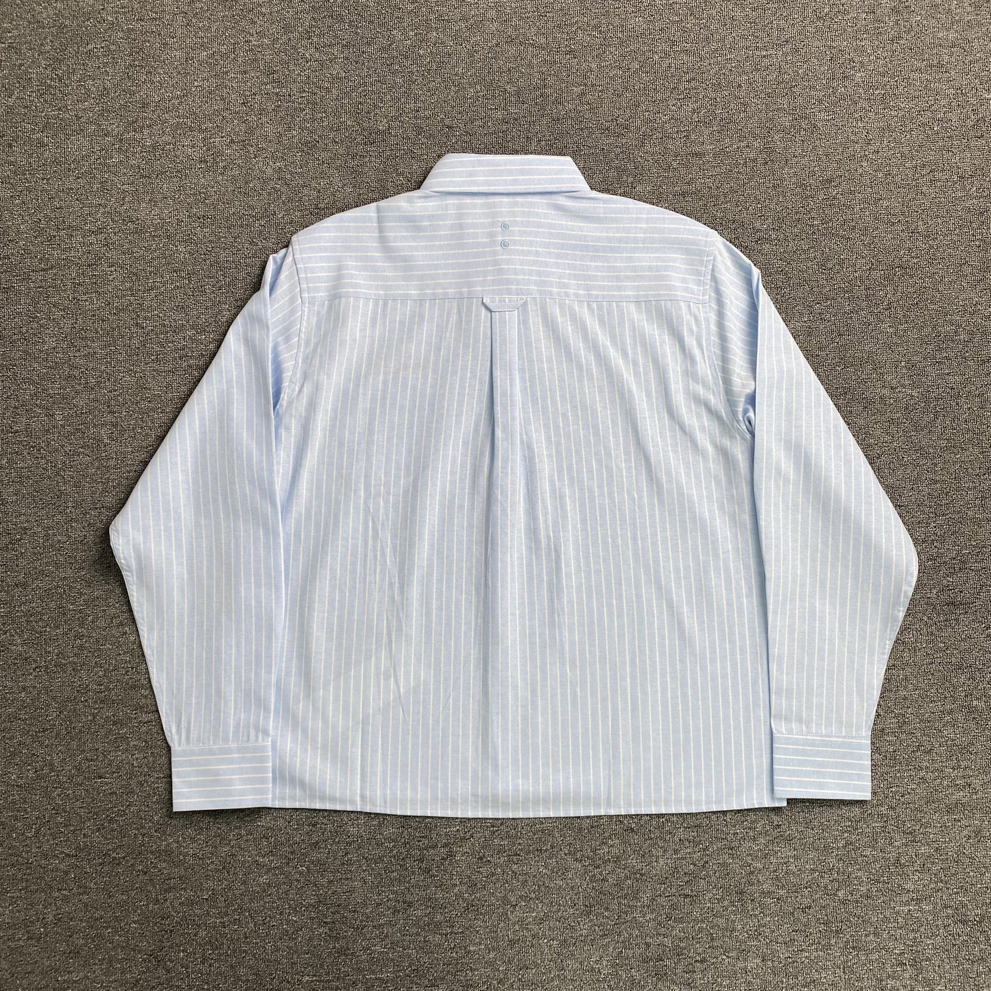 [New] About Blank Pinstripe Cropped Longsleeve
