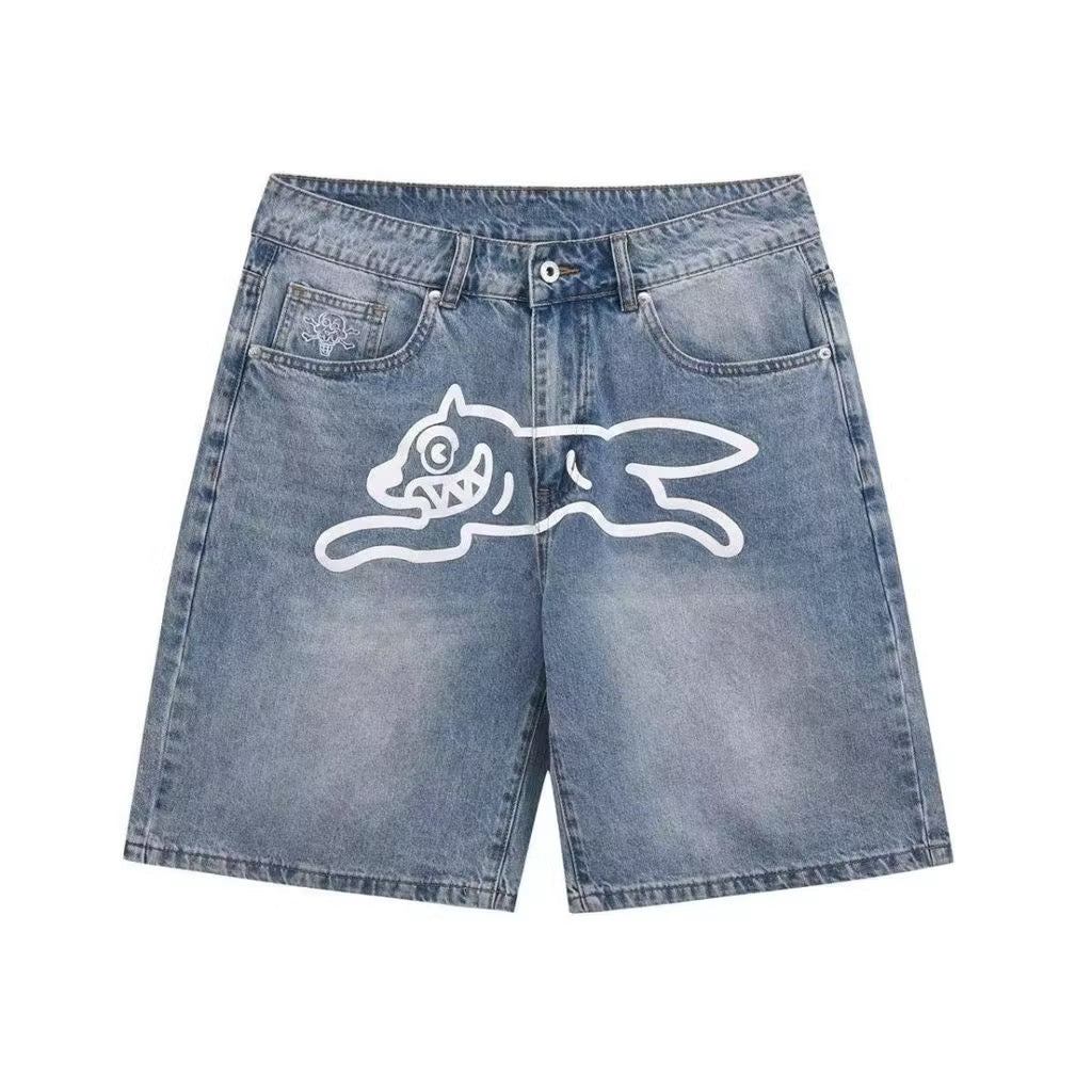 [New] Billionaire Boys Club BBC X Ice Cream Denim Jorts