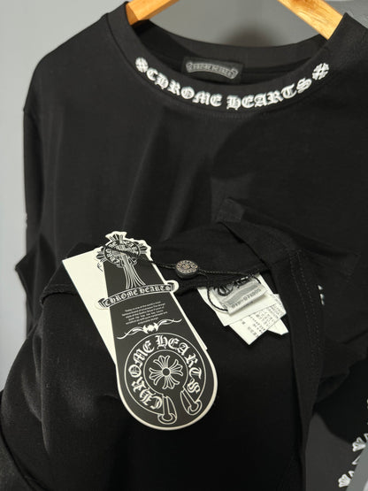 [New] Chrome Hearts Pocket Longsleeve Tee