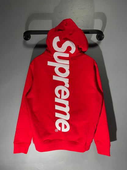 [New] Supreme Back Print Logo Hoodie