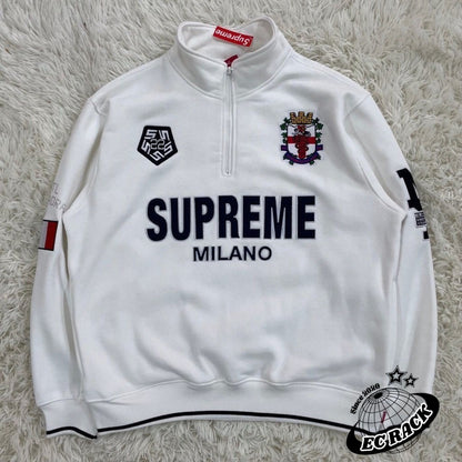 [New] Supreme 'Milano' Quarter Zip Sweatshirt