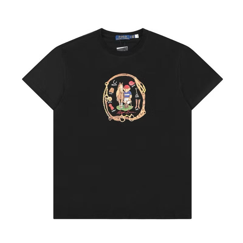 [New] Ralph Lauren Polo Bear Horse Graphic Tee