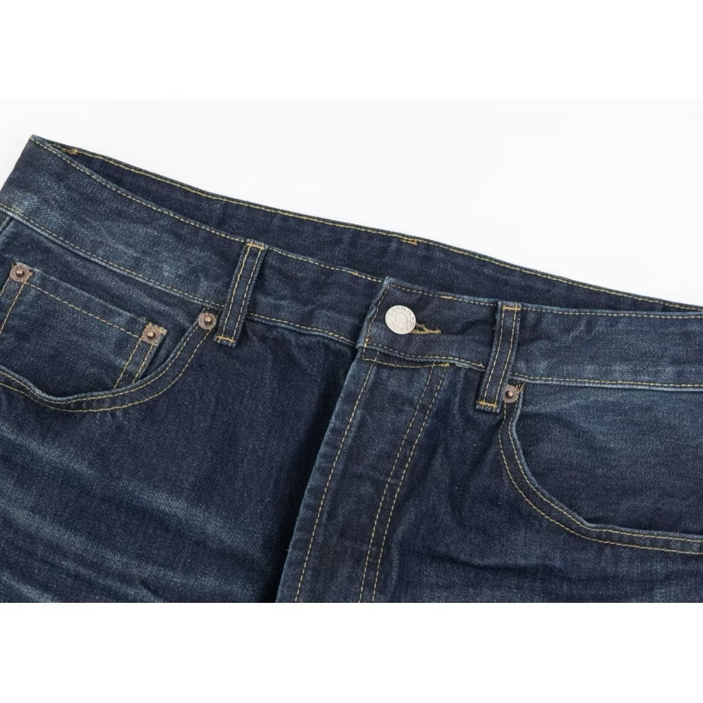 [New] Acne Studios Dark Blue Wide Denim Jeans