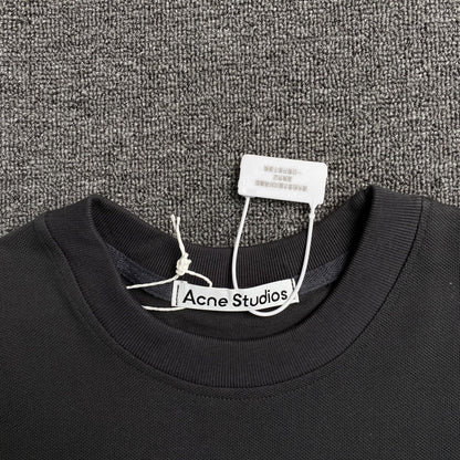 [New] Acne Studios Cursive Embroidered Logo Tee