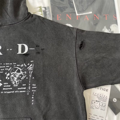 [New] Enfants Riches Deprimes ‘My Role in the War’ Hoodie