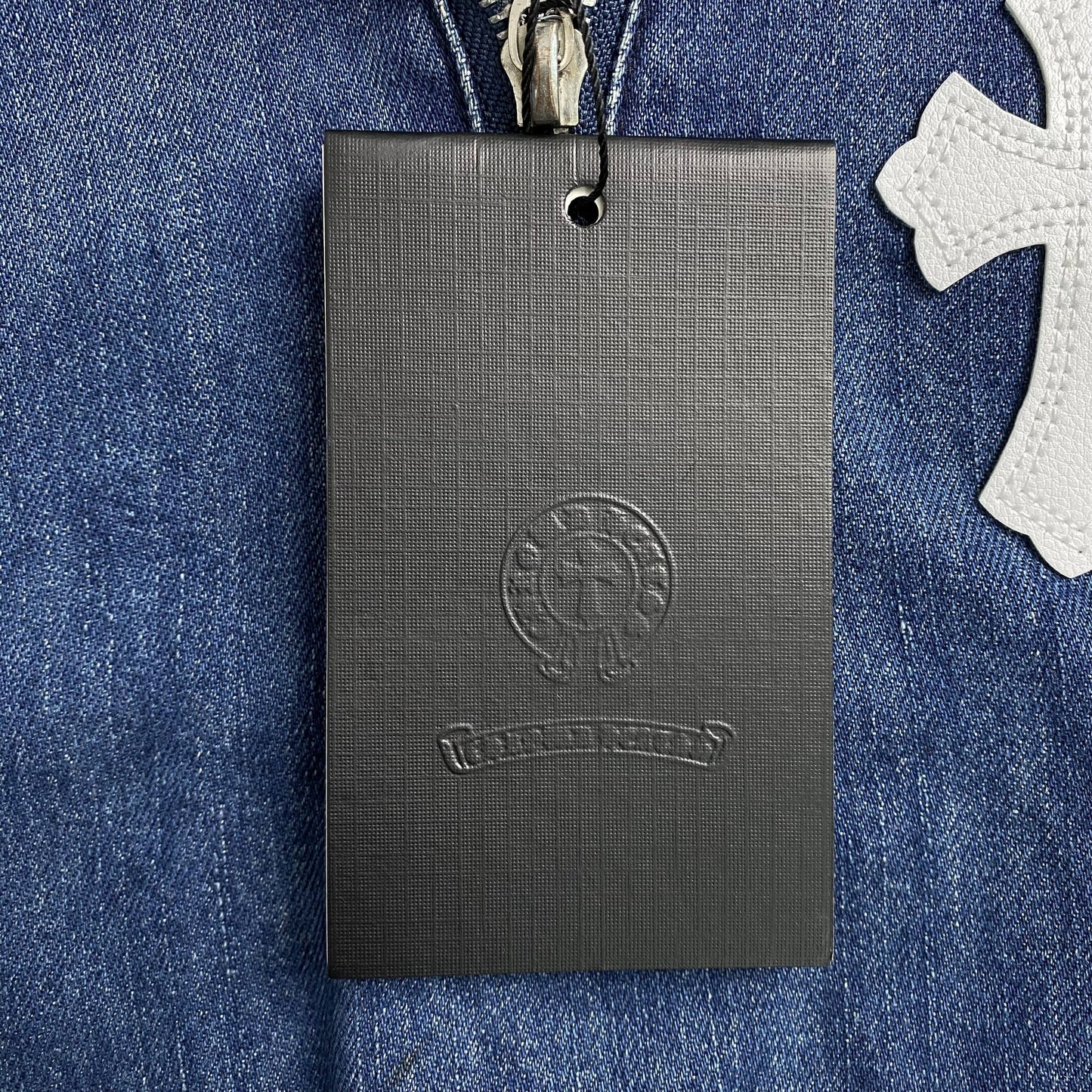 [New] Chrome Hearts Denim Hoodie Jacket