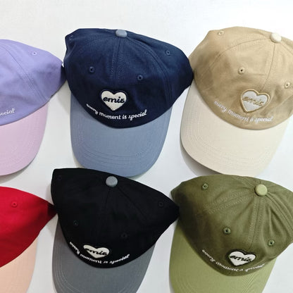 [New] Emis Heart Two Tone Cap
