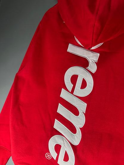 [New] Supreme Back Print Logo Hoodie