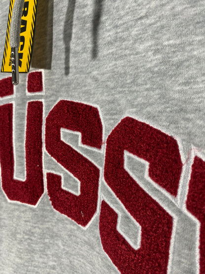 [New] Stussy Logo Hoodie (Gray)