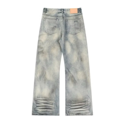 [New] Acne Studios Dirty Denim Wide Jeans