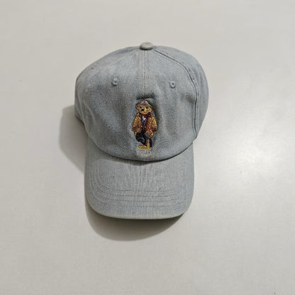 [New] Polo Ralph Lauren Bear Denim Cap