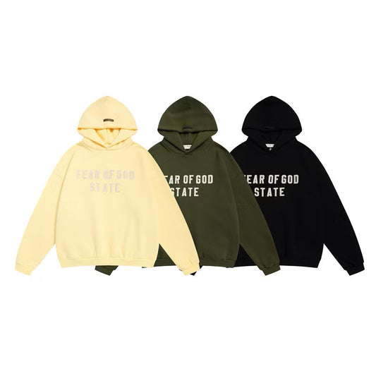 [New] Fear of God State Pullover Hoodie
