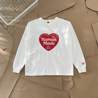 [New] Human Made Graphic Heart Longsleeve Tee