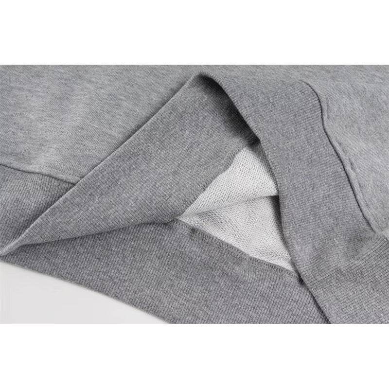 [New] Louis Vuitton Signature Gray Sweatshirt