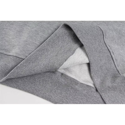 [New] Louis Vuitton Signature Gray Sweatshirt