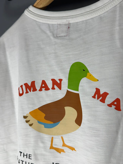 [New] Human Made Dry Alls ‘Duck’ Tee (White)