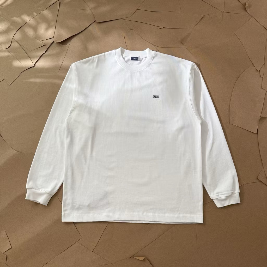 [New] Kith Box Logo Longsleeve Tee