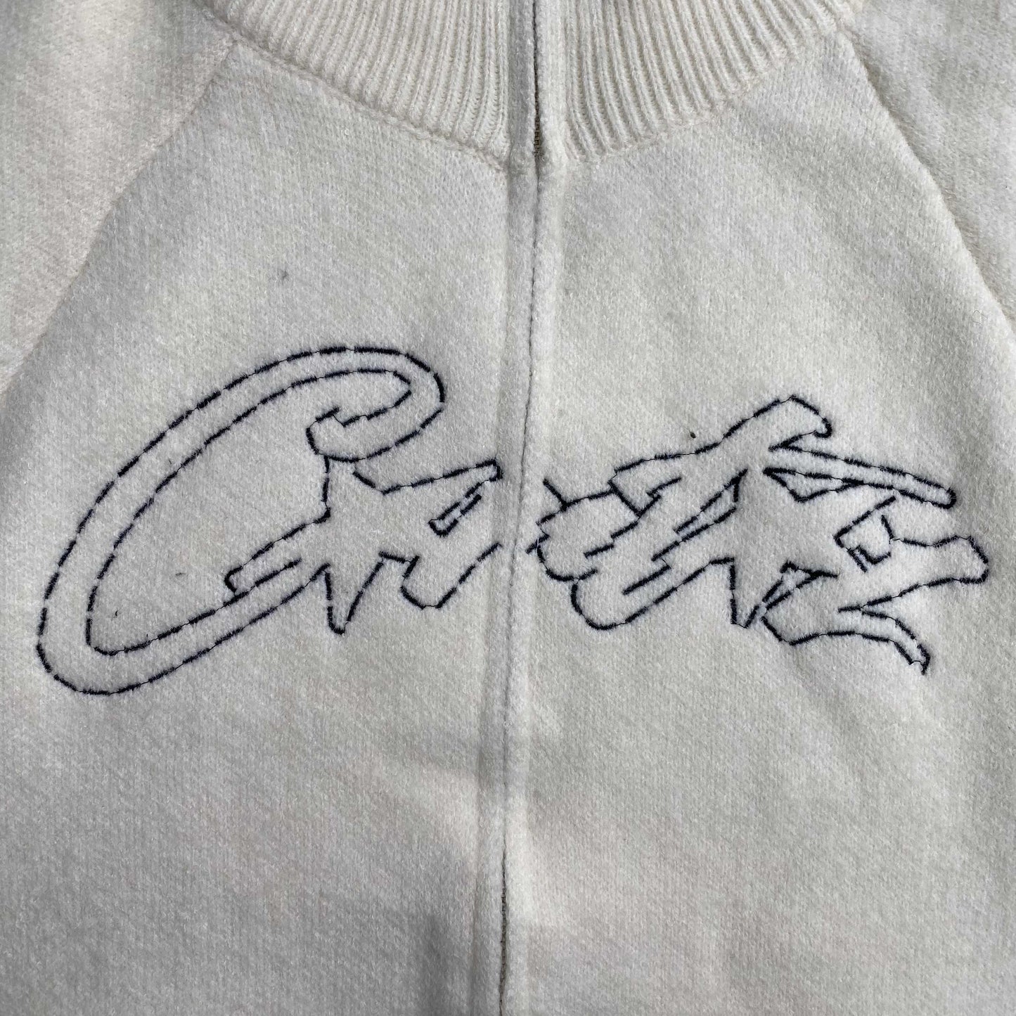 [New] Corteiz Allstarz Zip Up Knit Sweater