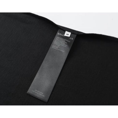 [New] Balenciaga Embroidered Logo Tee