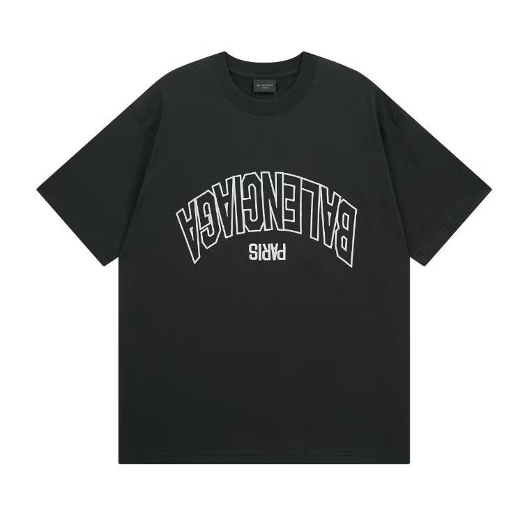 [New] Balenciaga Embroidered Logo Tee