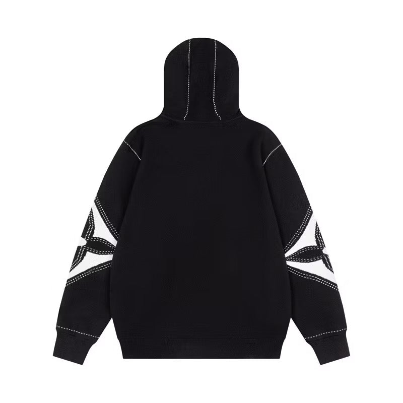 [New] Louis Vuitton Intarsia Zip Up Hoodie