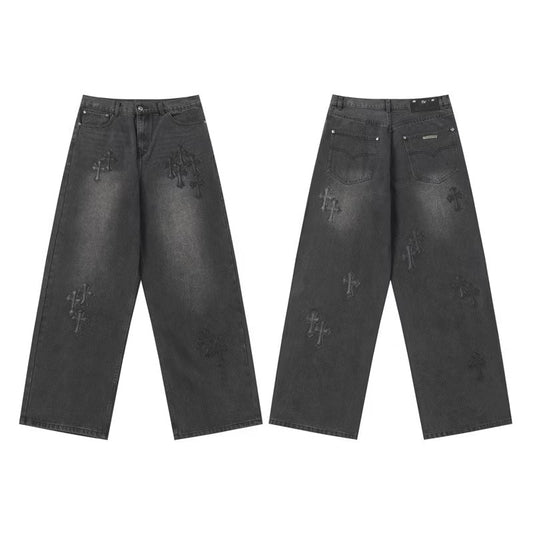 New] Chrome Hearts Cross Pants (Black)