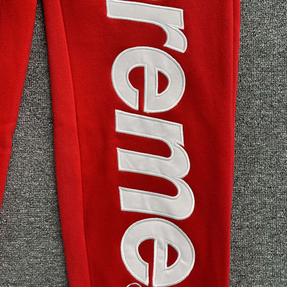 [New] Supreme Satin Applique Sweatpants