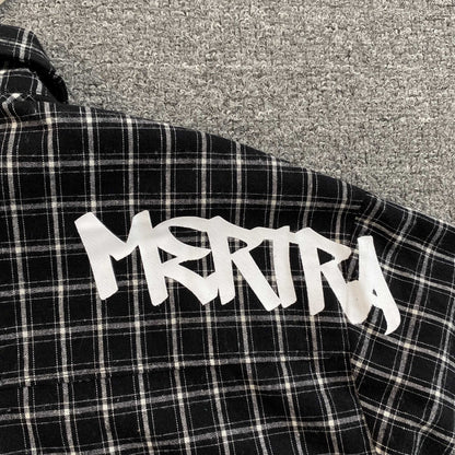 [New] Mertra Checkered Boxy Crop Polo