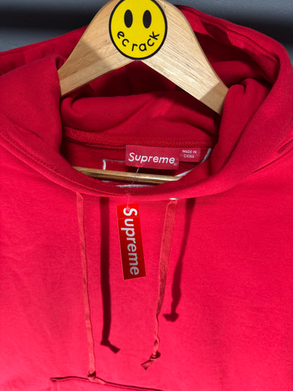 [New] Supreme Back Print Logo Hoodie