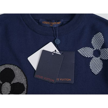 [New] Louis Vuitton Monogram Knit Tee
