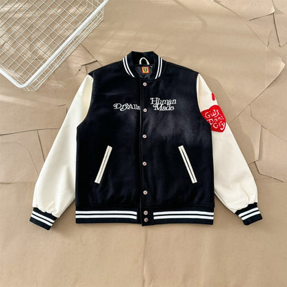 [New] Human Made Girls Don’t Cry Varsity Jacket